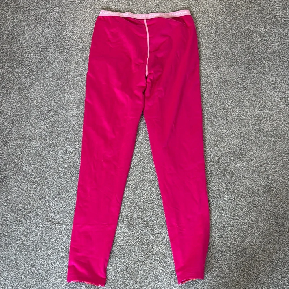 Kari Traa Pink and Orange Patterned Leggings - Picture 3 of 3